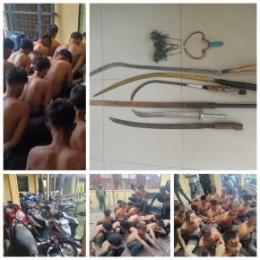 Hendak Tawuran, Polsek Medan Labuhan Tangkap 45 Remaja Anggota Genk Motor