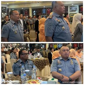 Kalapas Kelas llA Binjai Hadiri Acara Pisah Sambut Kepala Imigrasi Polonia