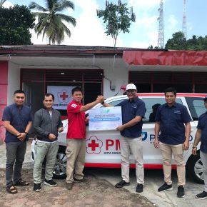 PMI Kota Gunung Sitoli Terima Bantuan Ambulance Dari PT Pelindo