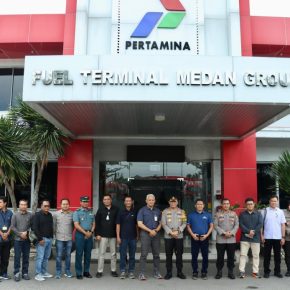 Kapolres Pelabuhan Belawan Bersama Tim Baharkam Polri Tinjau Jalur Pipa Minyak PT. Pertamina