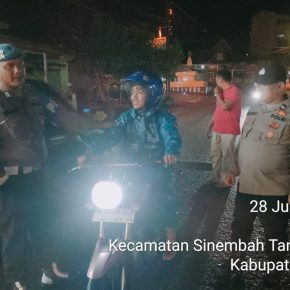 Ciptakan Harkamtibmas Polresta Deli Serdang dan Jajaran Intensifkan Patroli Malam Hari
