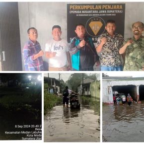 Banjir Melanda Medan Utara,Perkumpulan PENJARA: Pemko Medan Jangan Tutup Mata