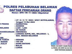 DPO Kasus Narkoba Diduga Pemicu Tawuran Di Belawan,DPP FUI SU Desak Polisi Menangkapnya