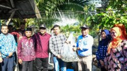 Ke Hamparan Perak, Bupati Tinjau TPI Paluh Manan Hingga Serahkan Bantuan RTLH